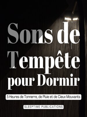 cover image of Sons de Tempête pour Dormir